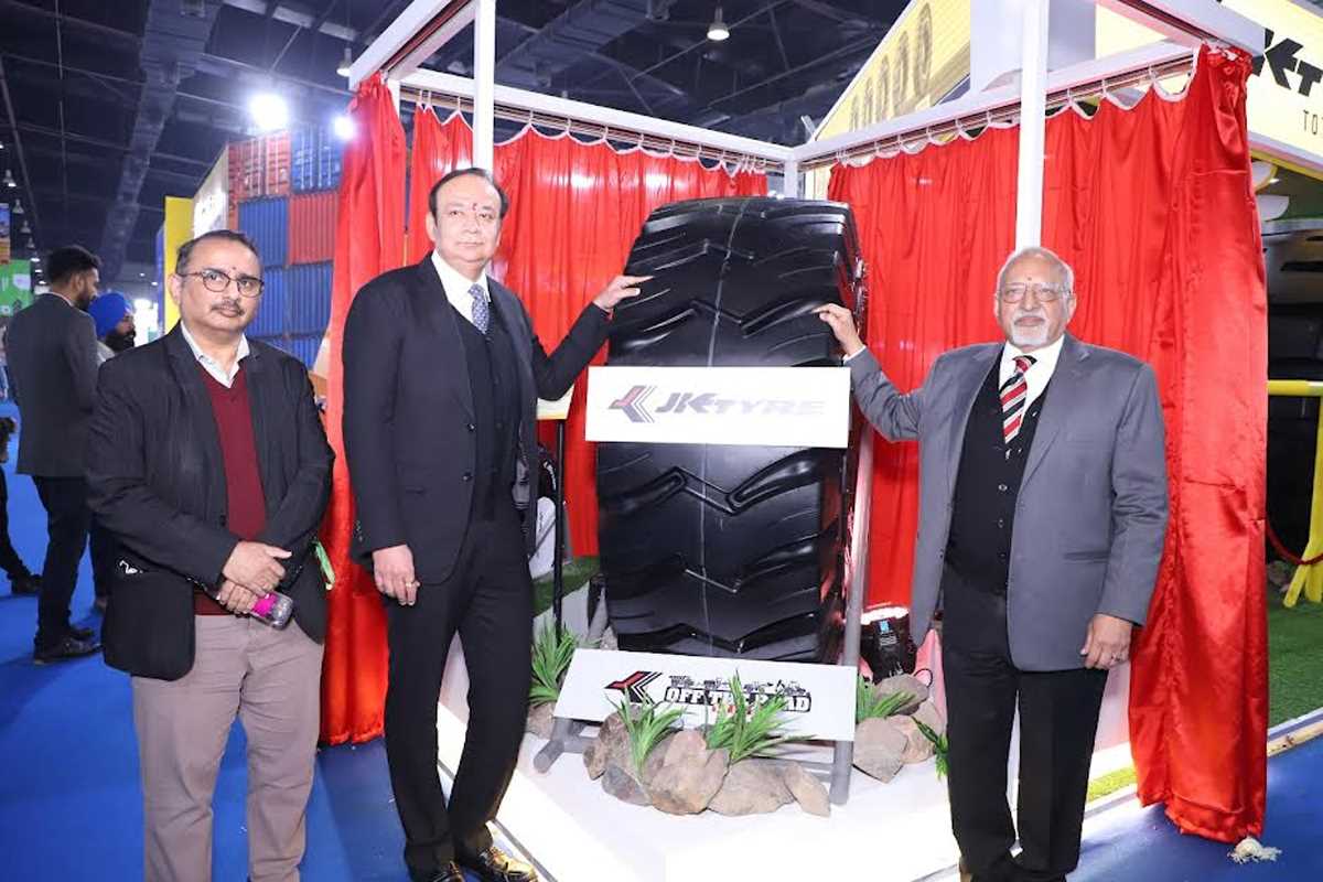 जेके टायर ने ऑफ-द-रोड टायर सेगमेन्ट में लॉन्च किया सबसे बडा टायर